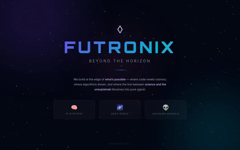 Futronix website screenshot