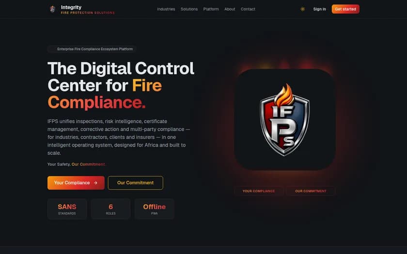 IFPS website screenshot